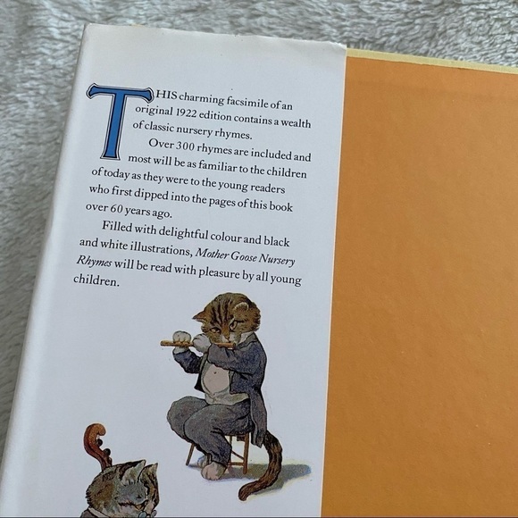 MOTHER Goose Nursery Rhymes hardcover 1987 - Picture 8 of 9